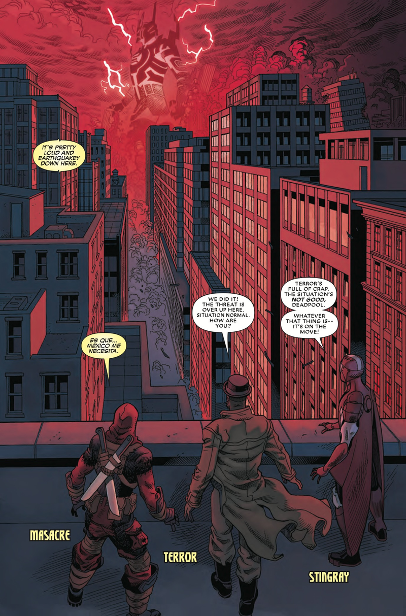 Illustration for article titled Marvel exclusive: Deadpool #14 starts a Civil War within The Mercs For Money